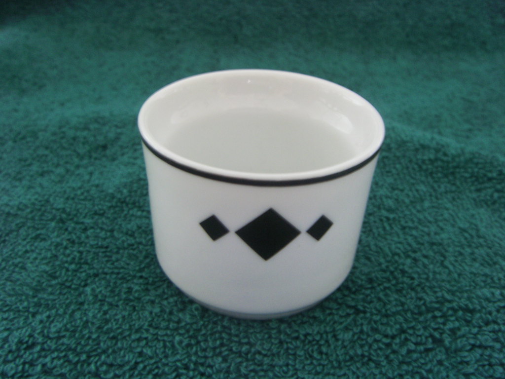 ORIGINAL SMALL SUGAR POT FROM THE OLD P&O VESSEL THE ORIANA [P]